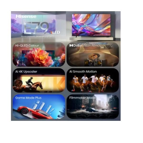 TV e Hotel TV Hisense 65 E79S QLED 4K UHD SMART VIDAA 65E79S