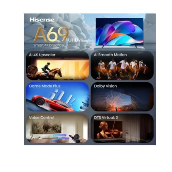 TV e Hotel TV Hisense 55 A69S 4K UHD SMART VIDAA 55A69S