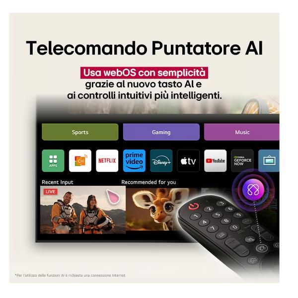 TV e Hotel TV Lg 50 QNED 86A 4K UHD WEBOS25 BASE CEN