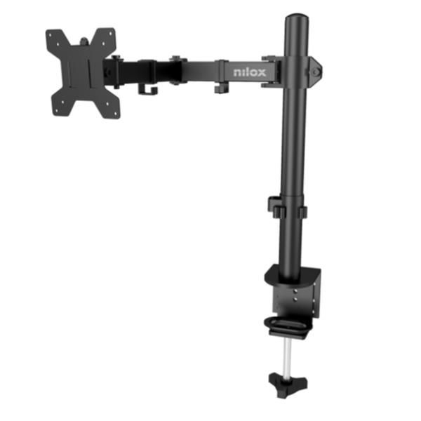 SUPPORTI TV/MONITOR Nilox SUPPORTO MONITOR 1 BRACCIO NERO NXSMA01B
