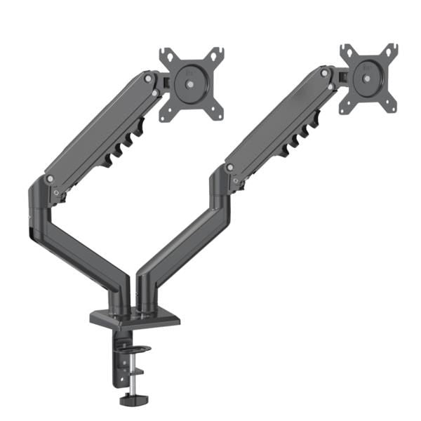 SUPPORTI TV/MONITOR Nilox SUPPORTO MONITOR 2 BRACCI TOP NERO NXDMA02B