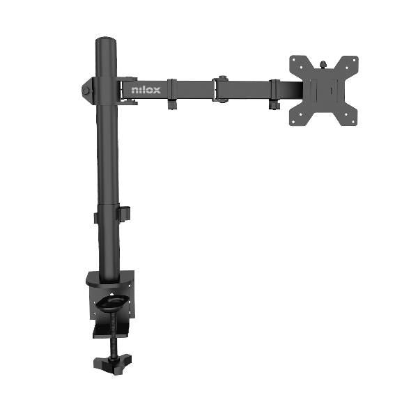 SUPPORTI TV/MONITOR Nilox SUPPORTO MONITOR 1 BRACCIO NERO NXSMA01B