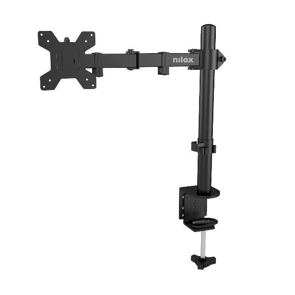 SUPPORTI TV/MONITOR Nilox SUPPORTO MONITOR 1 BRACCIO NERO NXSMA01B