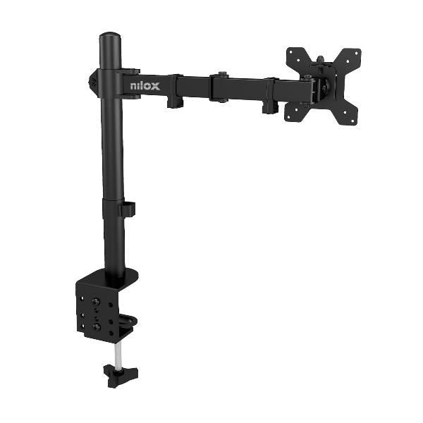 SUPPORTI TV/MONITOR Nilox SUPPORTO MONITOR 1 BRACCIO NERO NXSMA01B