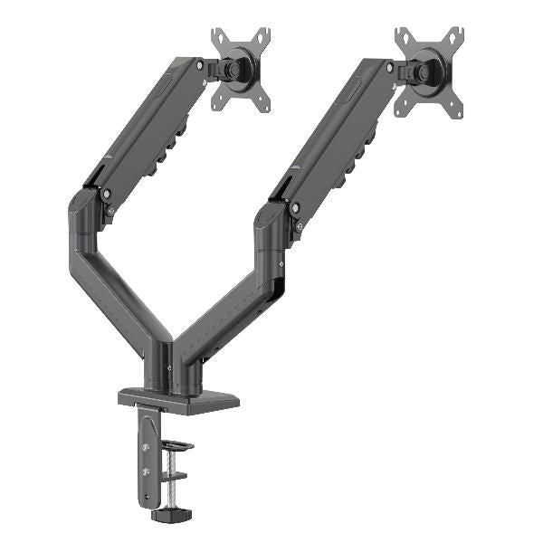 SUPPORTI TV/MONITOR Nilox SUPPORTO MONITOR 2 BRACCI TOP NERO NXDMA02B