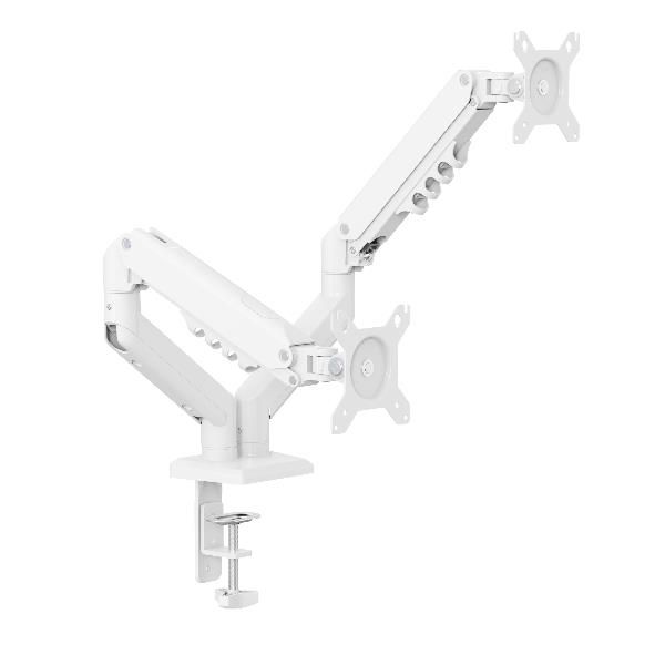 SUPPORTI TV/MONITOR Nilox SUPPORT.MONITOR 2 BRACCI TOP BIANCO NXDMA02W