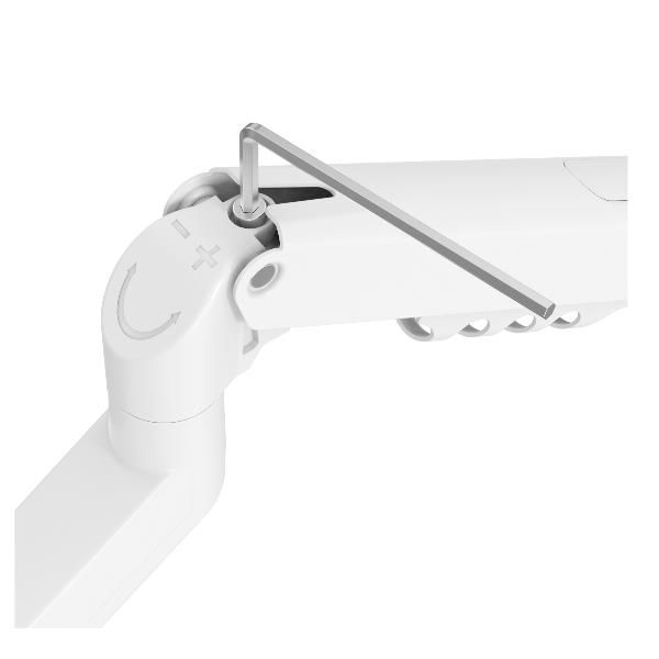 SUPPORTI TV/MONITOR Nilox SUPPORT.MONITOR 2 BRACCI TOP BIANCO NXDMA02W