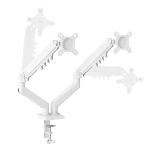 SUPPORTI TV/MONITOR Nilox SUPPORT.MONITOR 2 BRACCI TOP BIANCO NXDMA02W