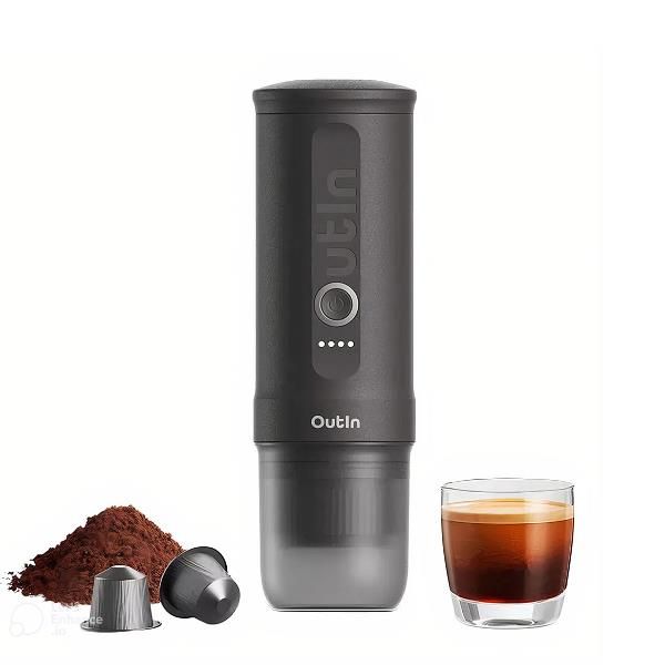 MACCHINE DA CAFF Outin CAFFE ESPR PORTATILE NANO GRIGIO OTEM-01-SG