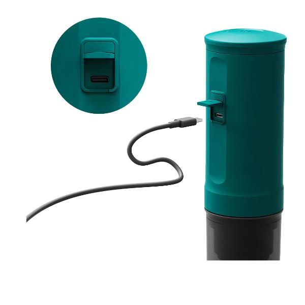 MACCHINE DA CAFF Outin CAFFE ESPR PORT.NANO VERDE ACQUA OTEM-01-TEAL