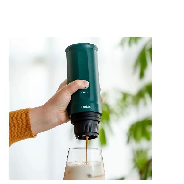 MACCHINE DA CAFF Outin CAFFE ESPR PORT.NANO VERDE ACQUA OTEM-01-TEAL