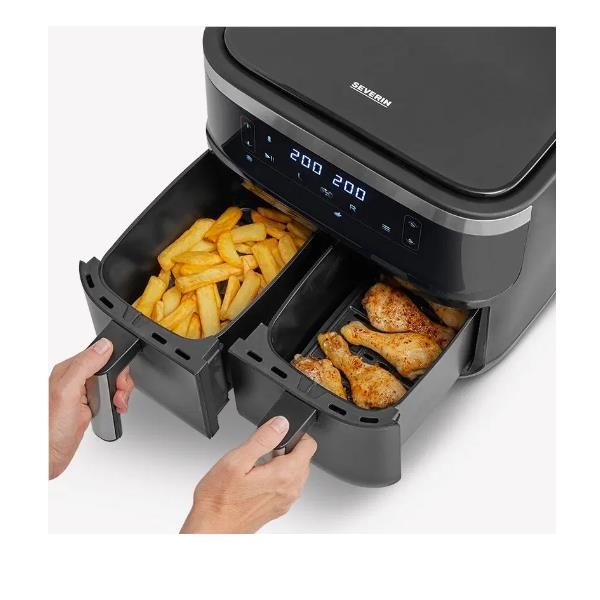 Cottura Severin AIRFRIER 2CEST 2X4L 2600W 2463