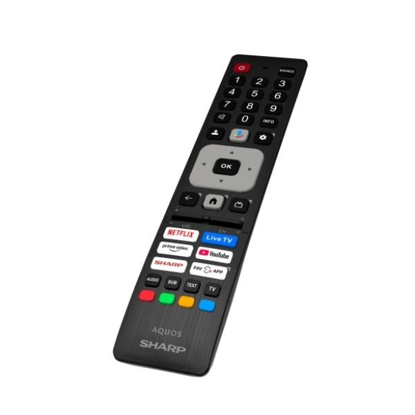 TV e Hotel TV Sharp 43 UHD 4K GOOGLE TV QLED 43HP5265E