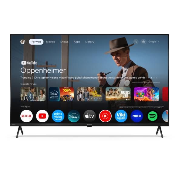 TV e Hotel TV Sharp 43 UHD 4K GOOGLE TV QLED 43HP5265E