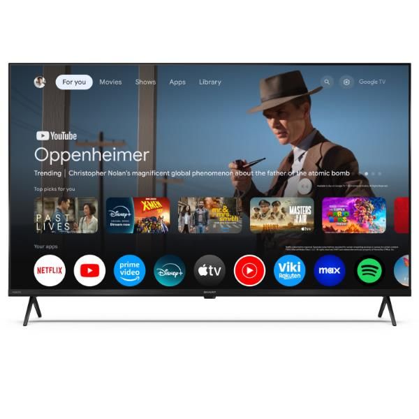 TV e Hotel TV Sharp 43 UHD 4K GOOGLE TV QLED 43HP5265E