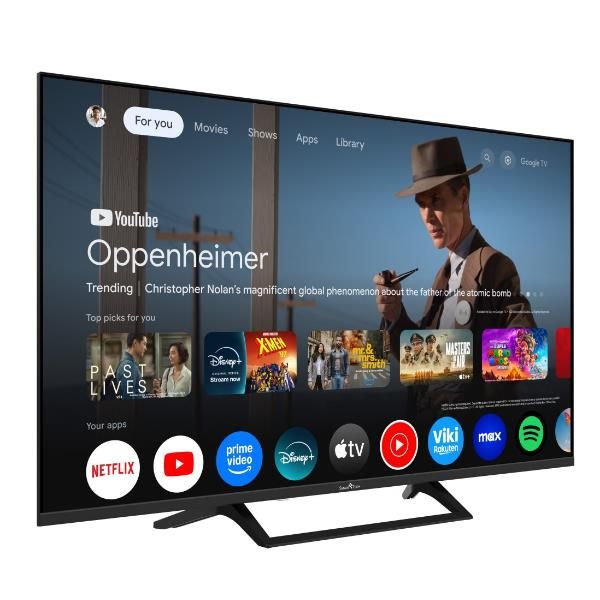 TV e Hotel TV Smart Tech 43 UHD 4K GOOGLE TV QLED 43QG06V