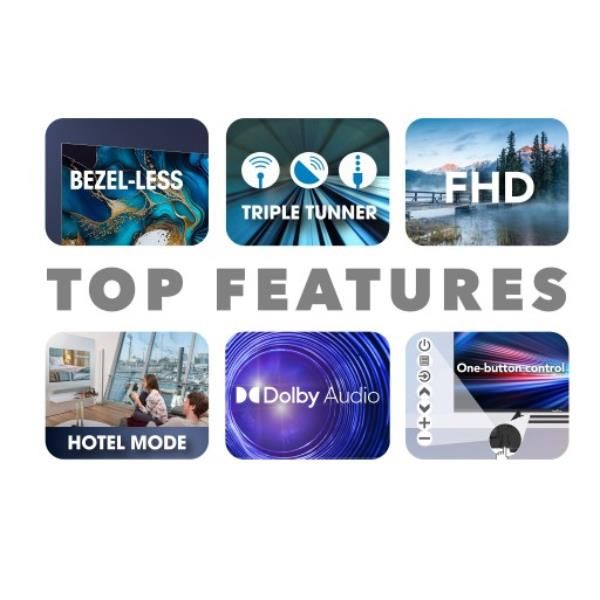TV e Hotel TV Smart Tech 22 FHD EASY TV HOTEL MODE