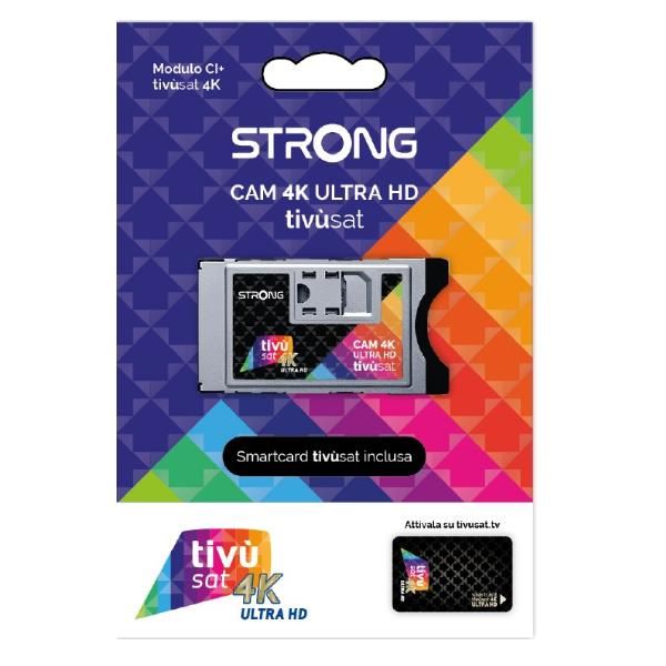Accessori Televisori e Home Cinema Strong CAM TIVUSAT 4K CERTIFICATA CAM4KTIVUSAT