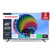 TV e Hotel TV Thomson 43 UHD 4K SMART GOOGLE TV QLED 43QG4S14