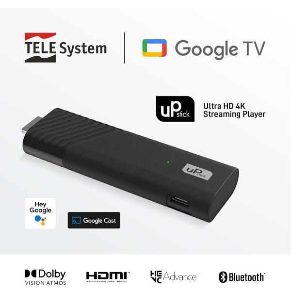 Decoder Telesystem DONGLE UP STICK STREAMER GOOGLE TV 21005359