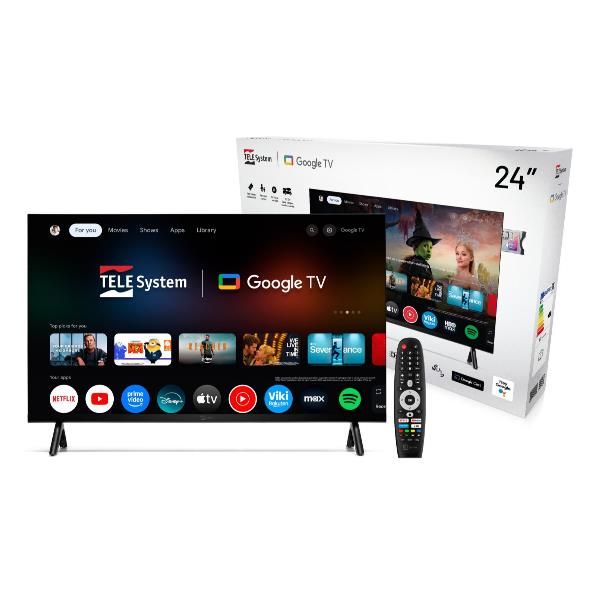 TV e Hotel TV Telesystem 24 TS24FL SMG15 GOOGLE TV 12/220V